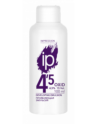 Проявляющая эмульсия Impression Professional Оксид 4,5 % (15 Волюм) 100 мл