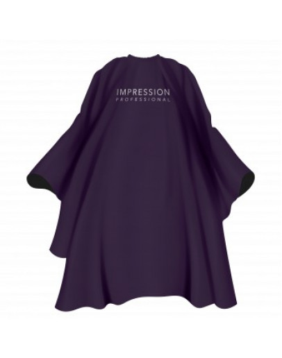 Пеньюар для стрижки IMPRESSION PROFESSIONAL - Фиолетовый