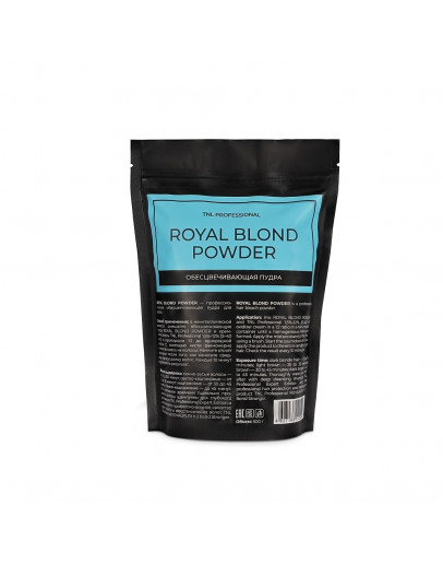 Обесцвечивающая пудра для волос TNL Royal Blond Powder 500 гр Обесцвечивающая пудра для волос TNL Royal Blond Powder 500 гр
