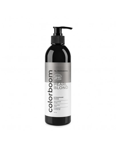Оттеночная маска TNL Color Boom Pearl Blond для жемчужного блонда, 400 мл