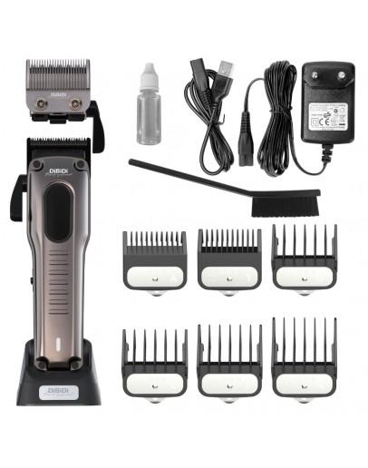 Машинка для стрижки DiBiDi PRO SHIFT cordless (Gunsteel, Серебристый)